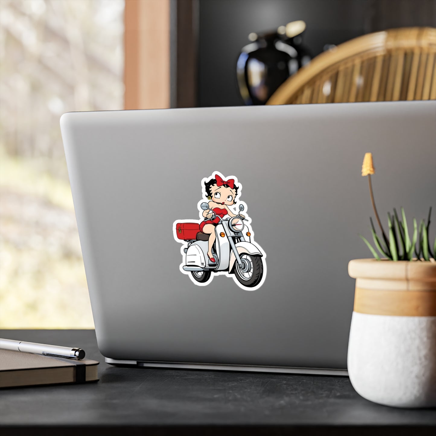 Betty Boop Scooter | Kiss-Cut Vinyl Decals