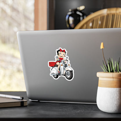 Betty Boop Scooter | Kiss-Cut Vinyl Decals