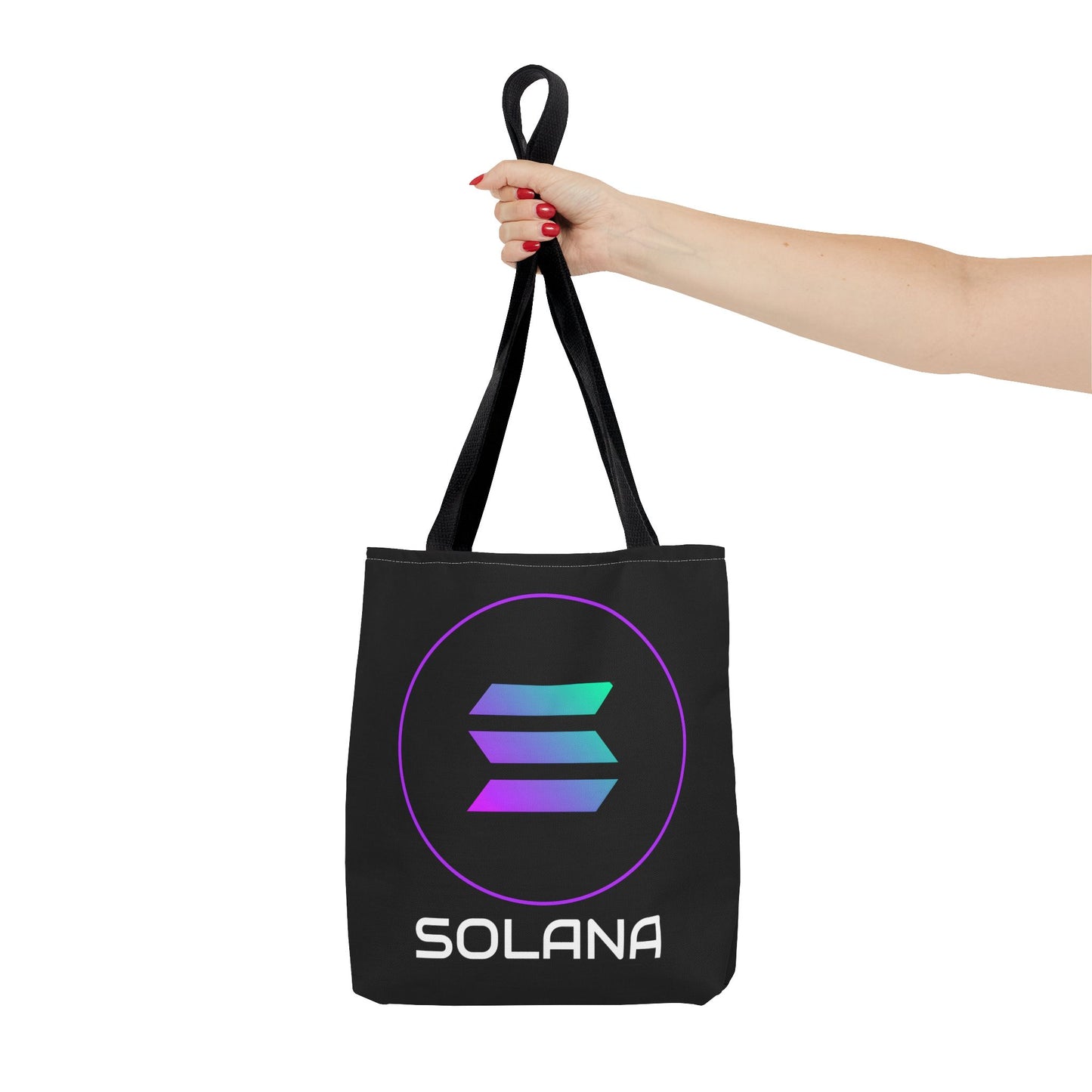 Solana Logo Tote Bag - Stylish & Practical Carryall for Crypto Enthusiasts