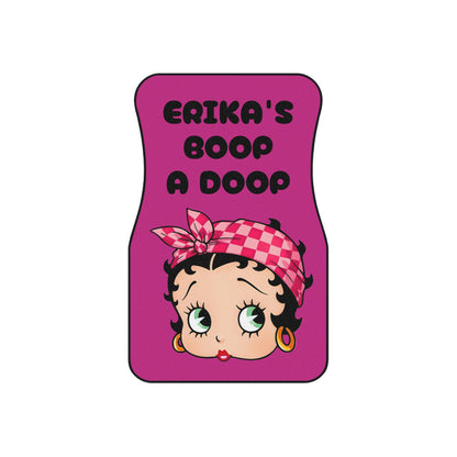 BETTY BOOP - Customizable Car Mats - Set of 4 Pink Decor