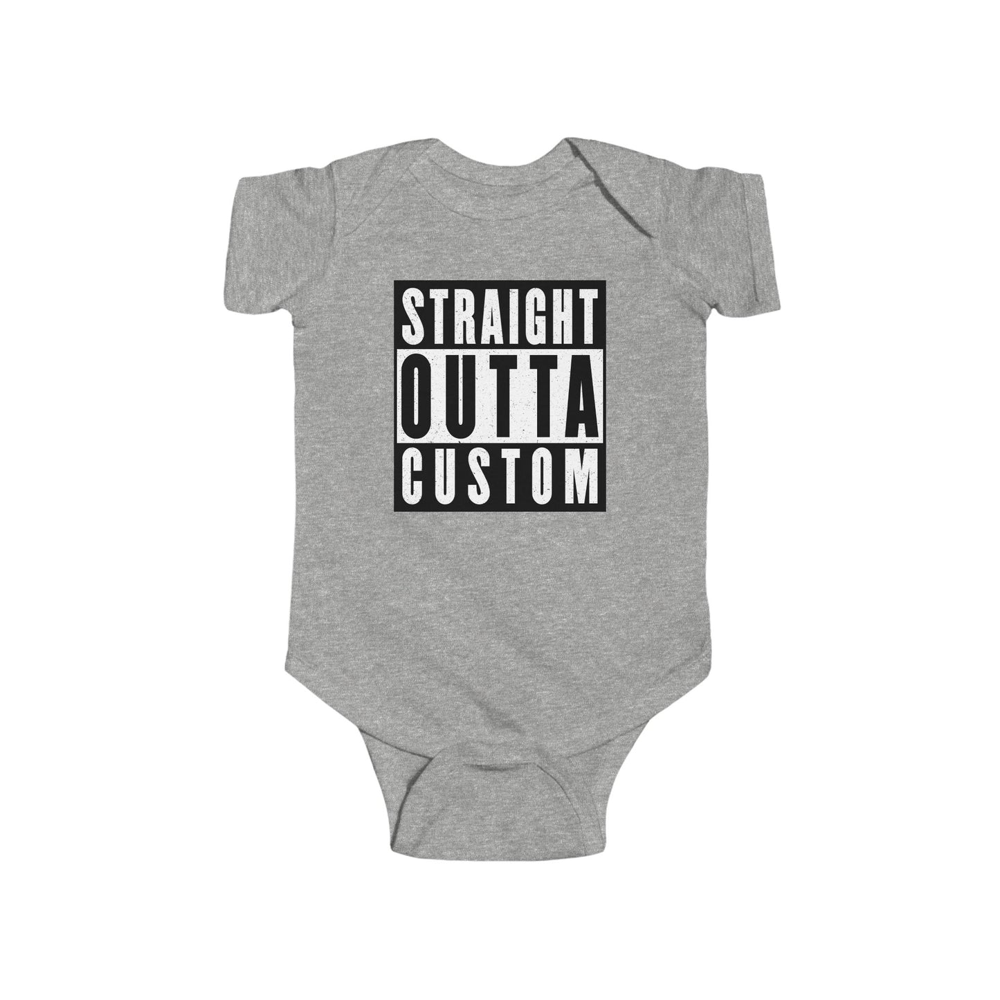 Straight Outta Your Text - Baby Jersey Bodysuit