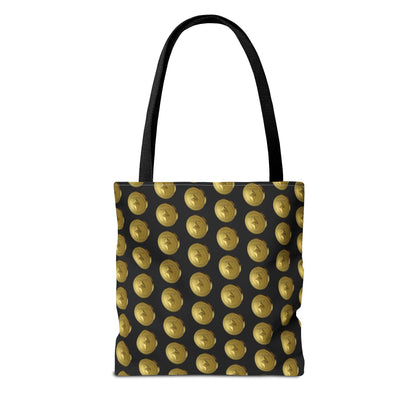 Ethereum Crypto Coin Pattern Tote Bag | Perfect for Gifts, Shopping, Beach Days, or Events