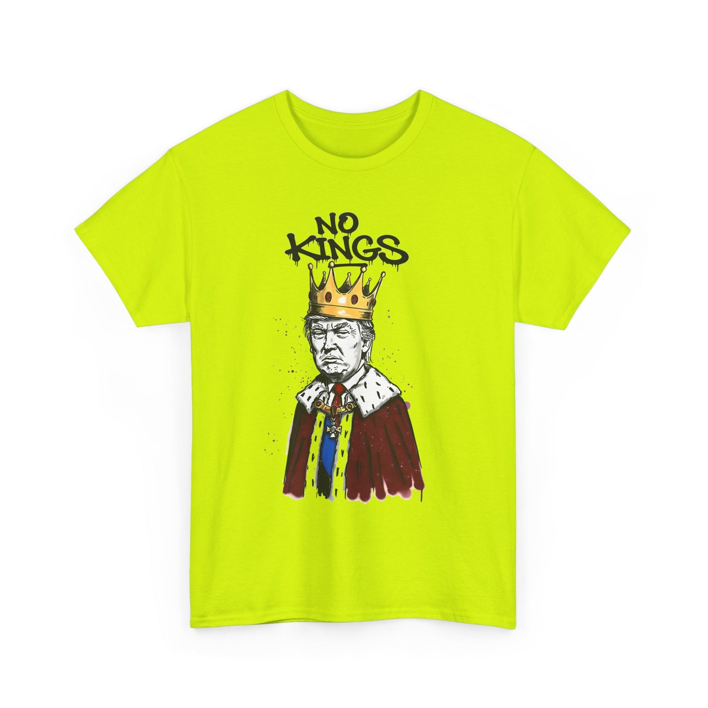 No Kings Graphic Tee | Unisex Heavy Cotton Shirt