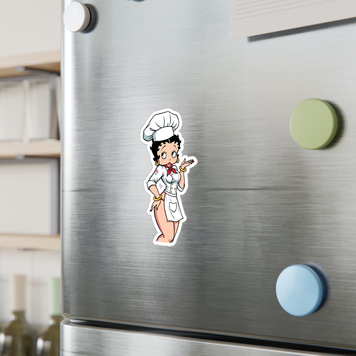 Betty Boop Chef Vinyl Decal Sticker