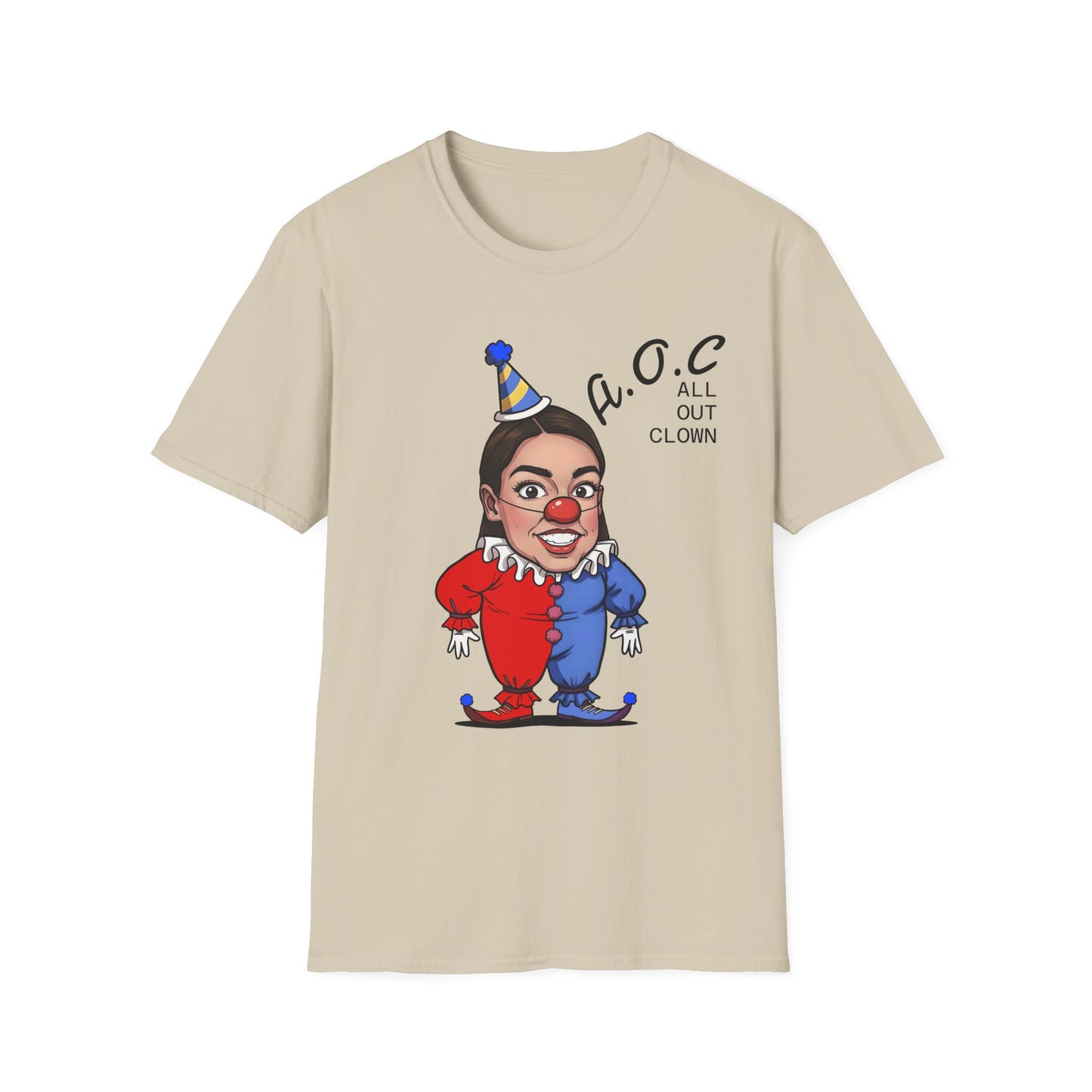 A.O.C. All Out Clown - Unisex Softstyle T-Shirt