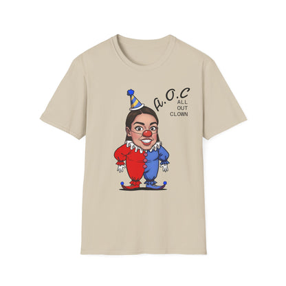 A.O.C. All Out Clown - Unisex Softstyle T-Shirt