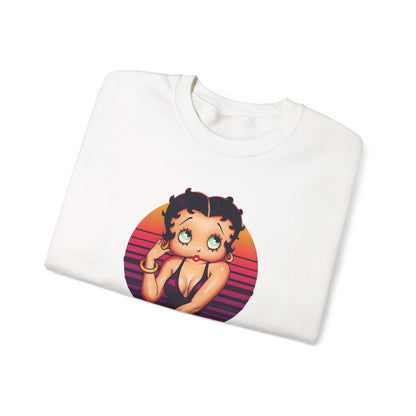 Betty Boop-Inspired Vintage Sweatshirt