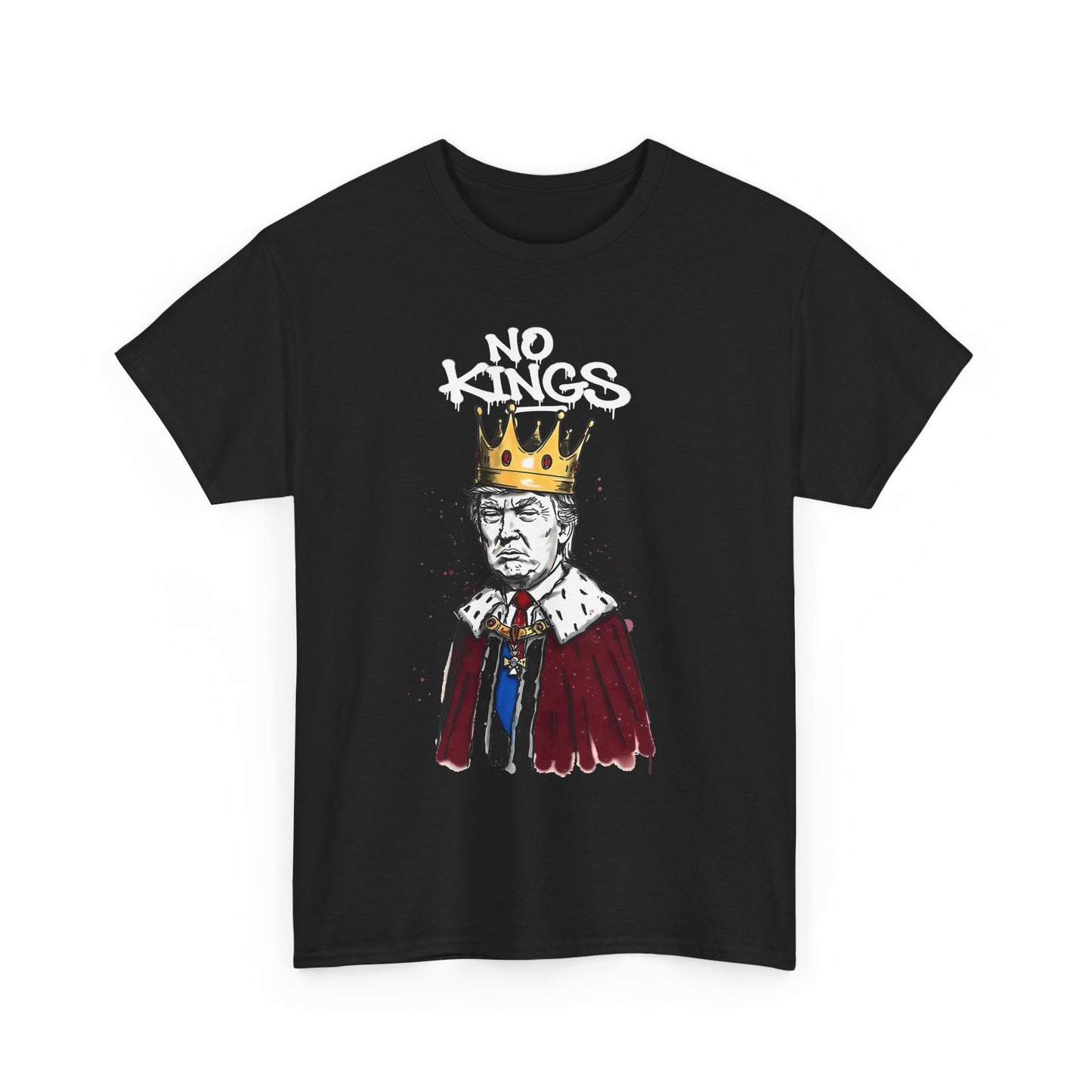 No Kings Graphic Tee | Unisex Heavy Cotton Shirt