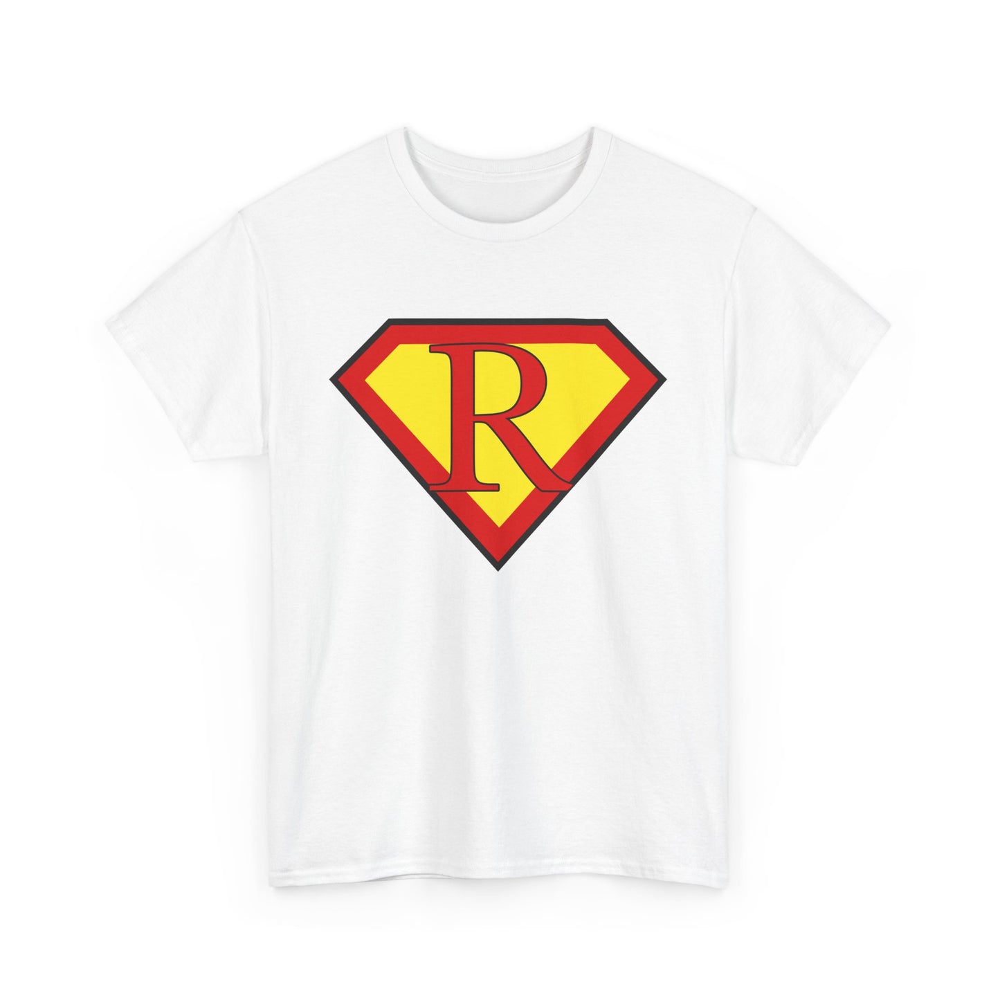 Custom Superhero Unisex Heavy Cotton Tee - Personalize it!