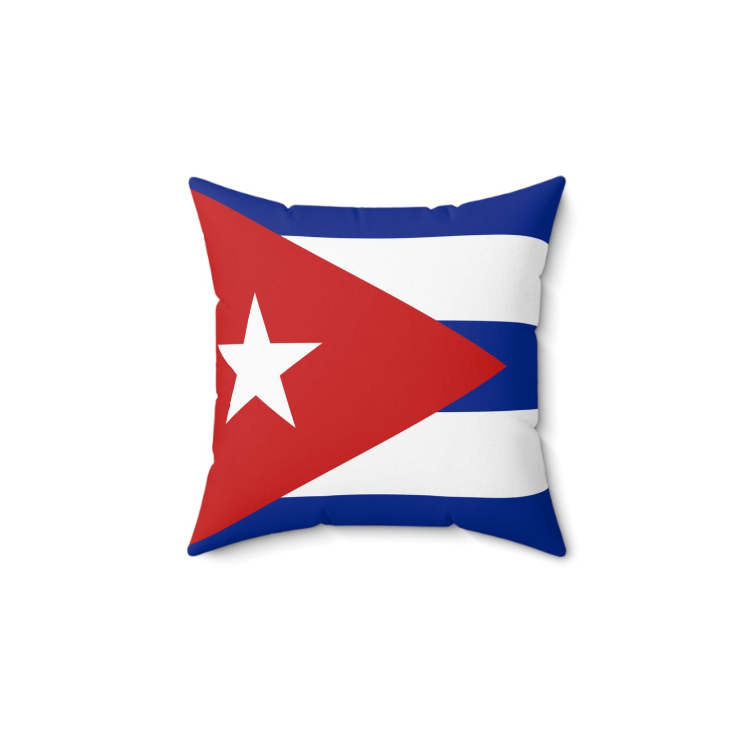Cuban Spun Polyester Square Pillow - Global