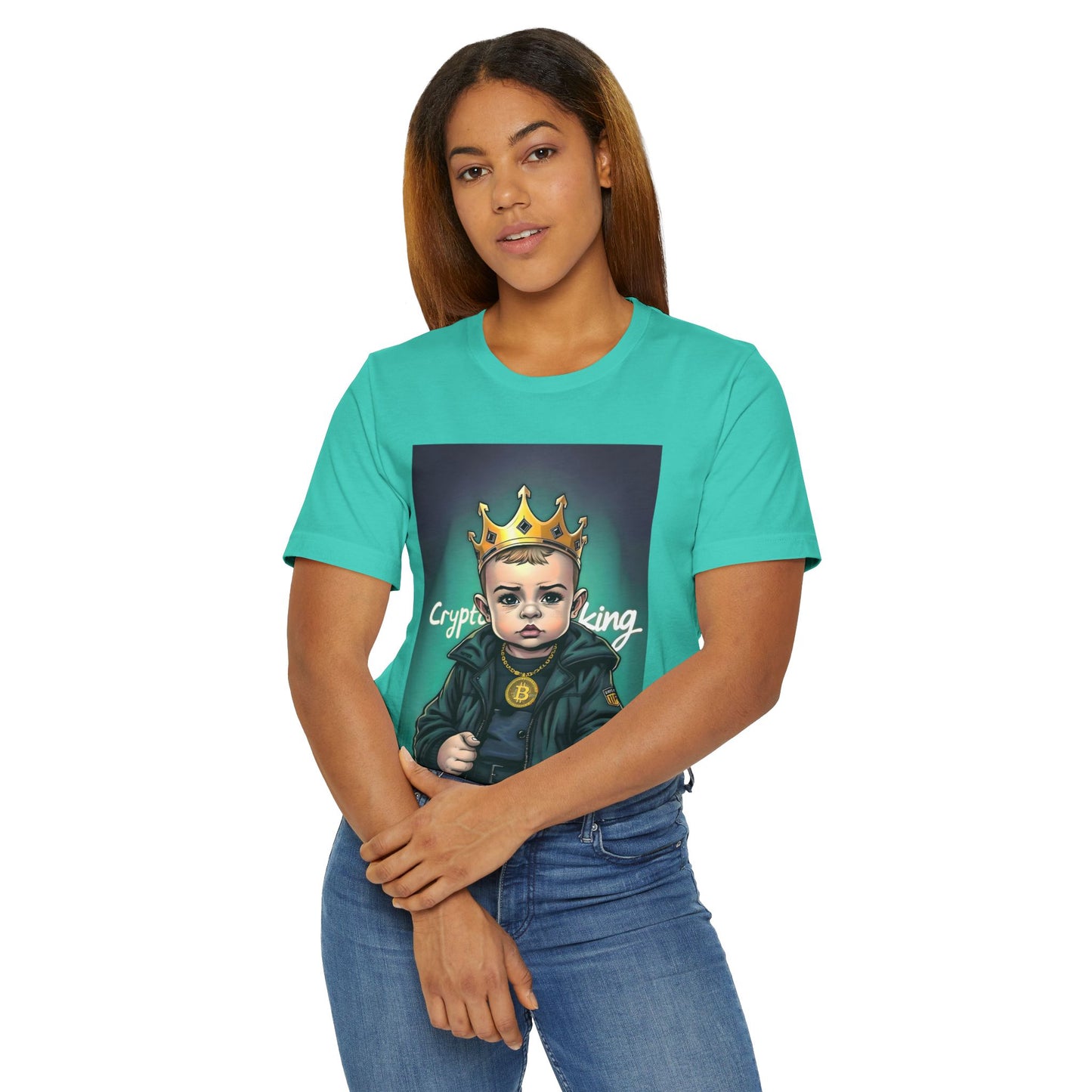 CryptoKid King i  | Unisex Jersey T-Shirt