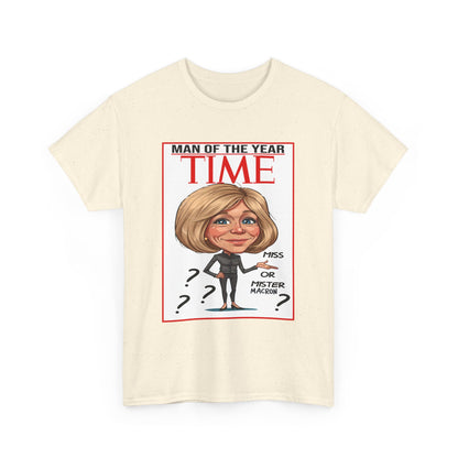 Macron | Man of the Year Parody T-Shirt