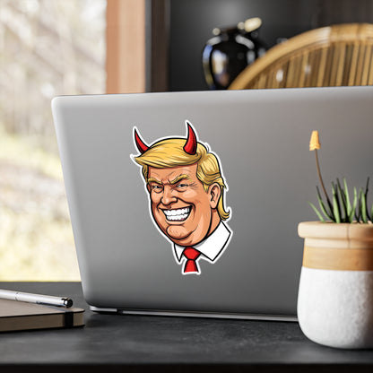 Devilish Kiss-Cut Vinyl Decals - Fun & Bold Stickers for Home Decor and Gifting