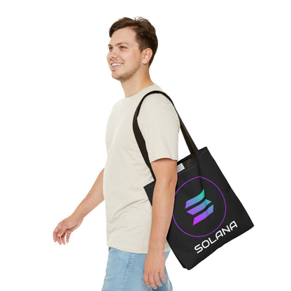 Solana Logo Tote Bag - Stylish & Practical Carryall for Crypto Enthusiasts