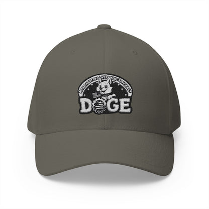 Doge Embroidered Cap - Fun & Stylish Structured Hat for Casual Wear