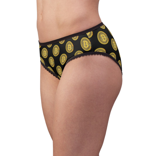 Bitcoin Women's Briefs - "Hold Tight!"