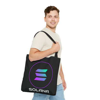 Solana Logo Tote Bag - Stylish & Practical Carryall for Crypto Enthusiasts