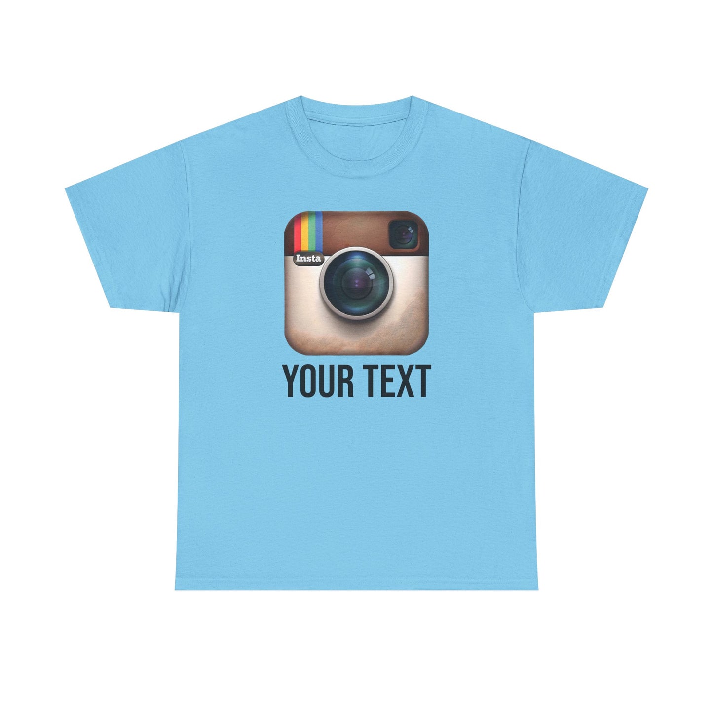 Custom Instagram | Unisex Heavy Cotton Tee