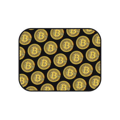 Bitcoin Car Mats Set A - Stylish Floor Mats for Crypto Enthusiasts