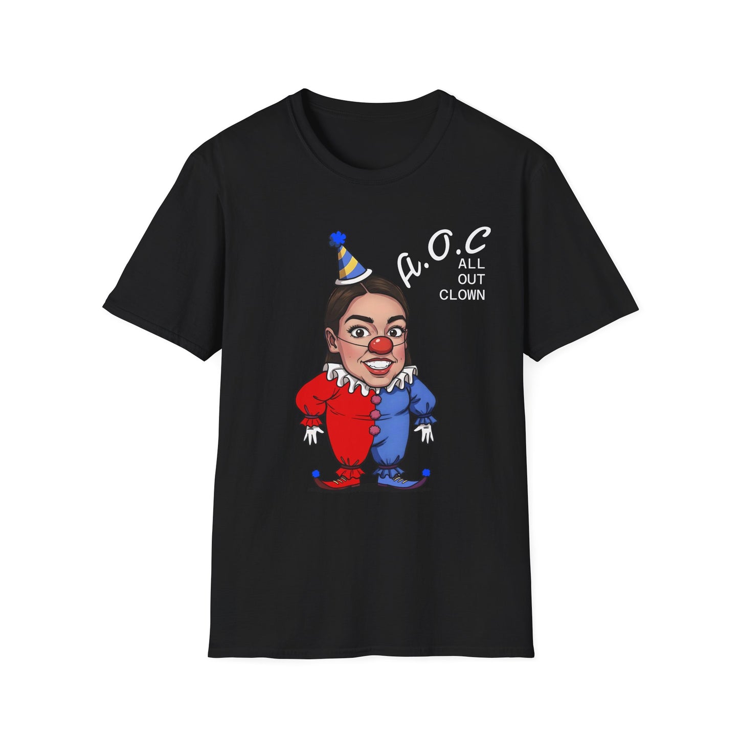 A.O.C. All Out Clown - Unisex Softstyle T-Shirt