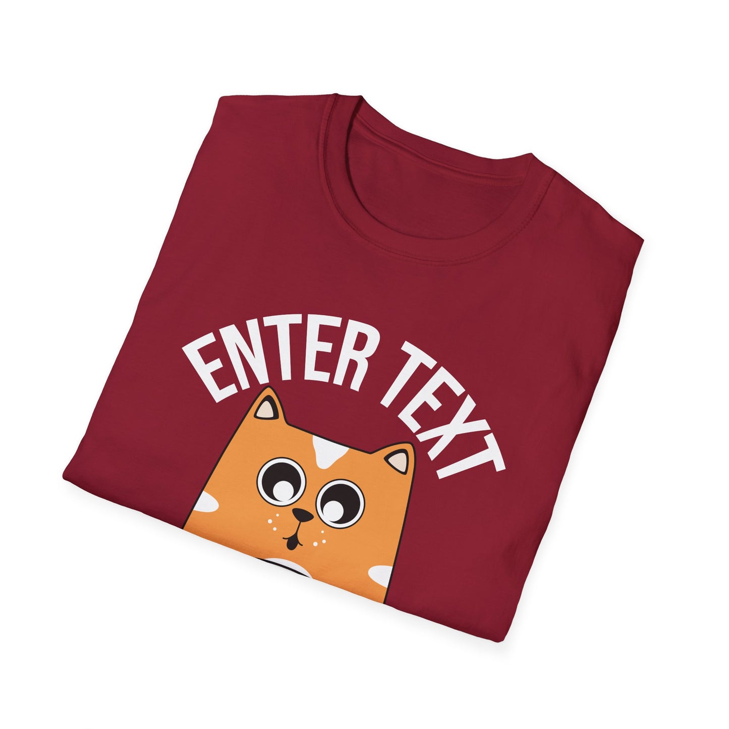Custom Cat Coffee Design | Unisex Casual Tee