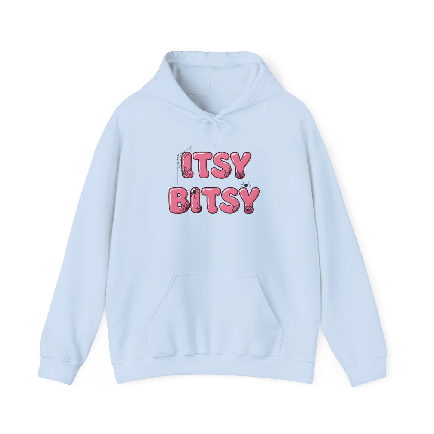 Itsy Bitsy Hoodie for Cozy Days, Perfect Gift for Friends, Cute Comfort Wear, Unique Statement Sweatshirt, Ideal for Spring Gatherings