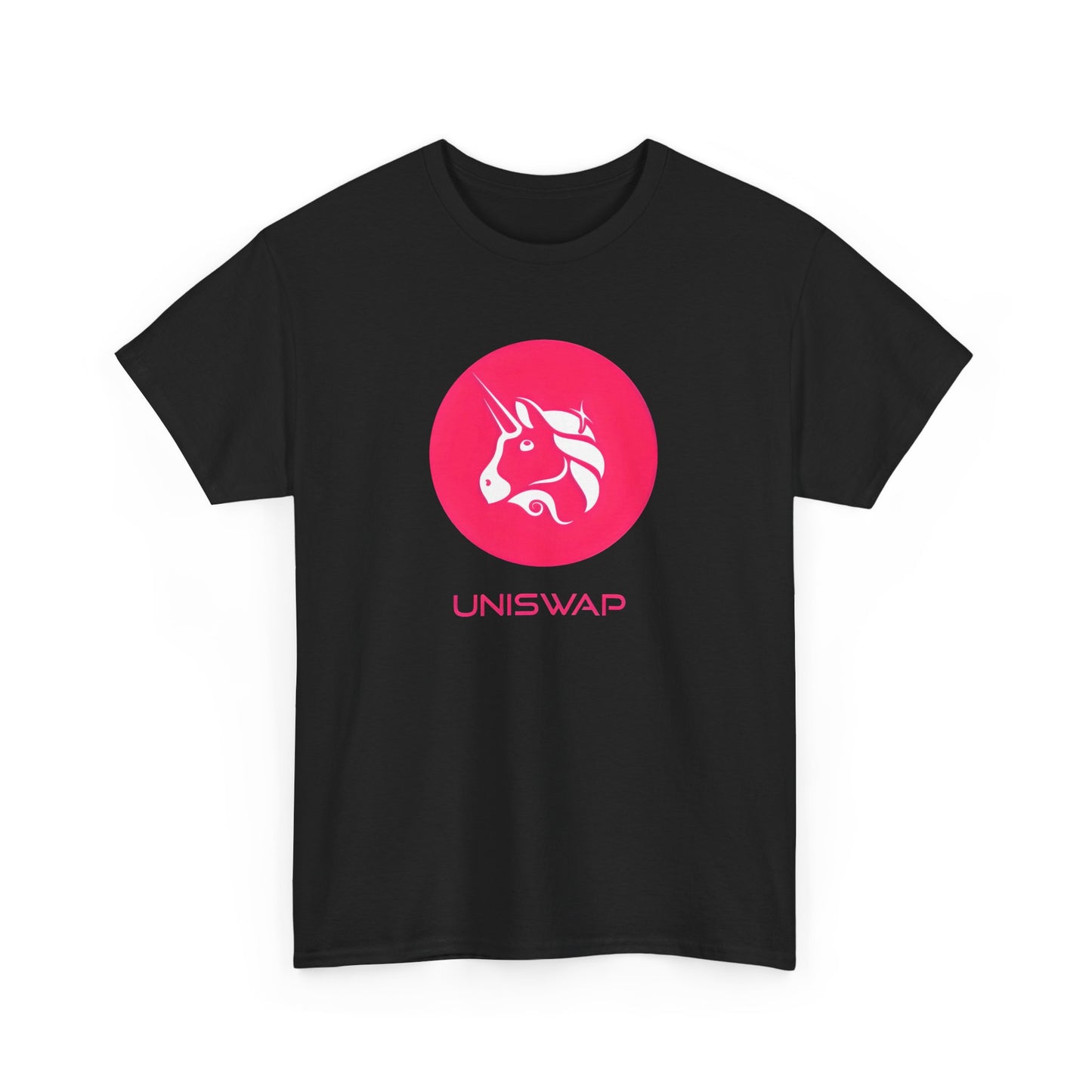 UNISWAP crypto Unisex Heavy Cotton Tee