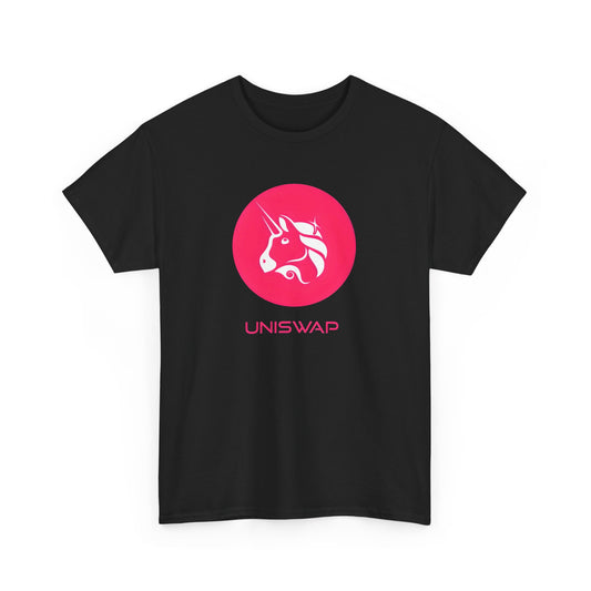 UNISWAP crypto Unisex Heavy Cotton Tee