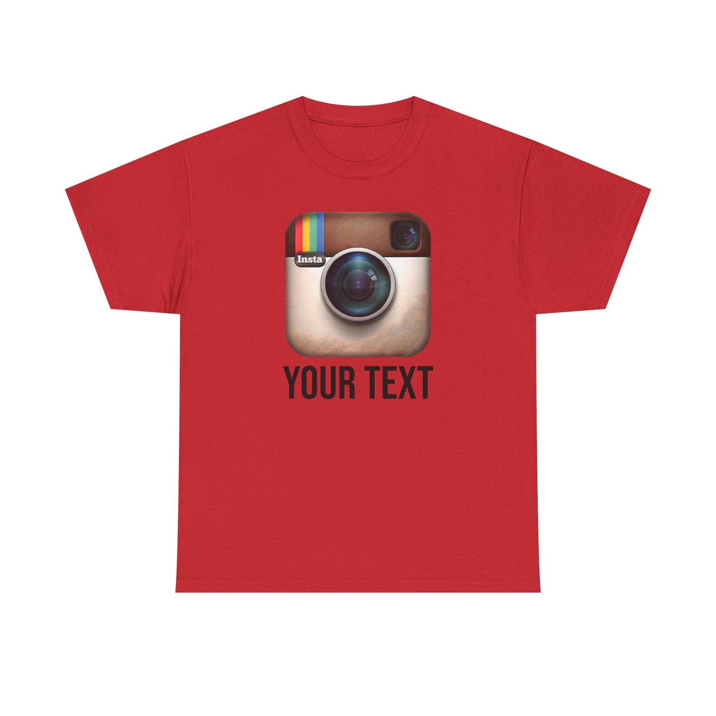 Custom Instagram | Unisex Heavy Cotton Tee