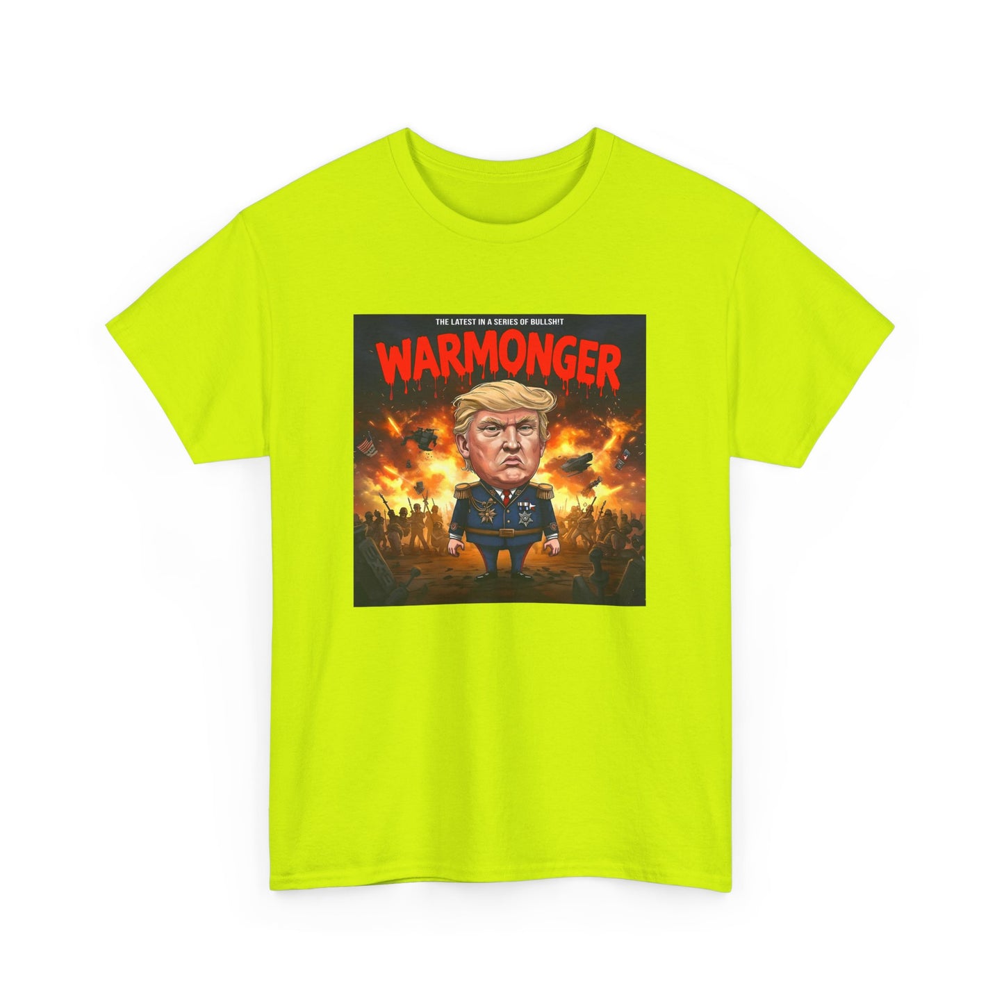 Warmonger Tee, Unisex Graphic T-Shirt, Statement Shirt, Political Apparel, Gift for Activists, Casual Wear