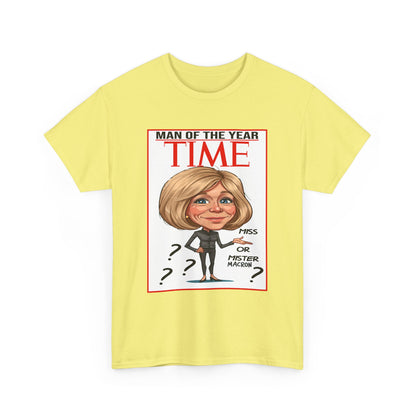 Macron | Man of the Year Parody T-Shirt