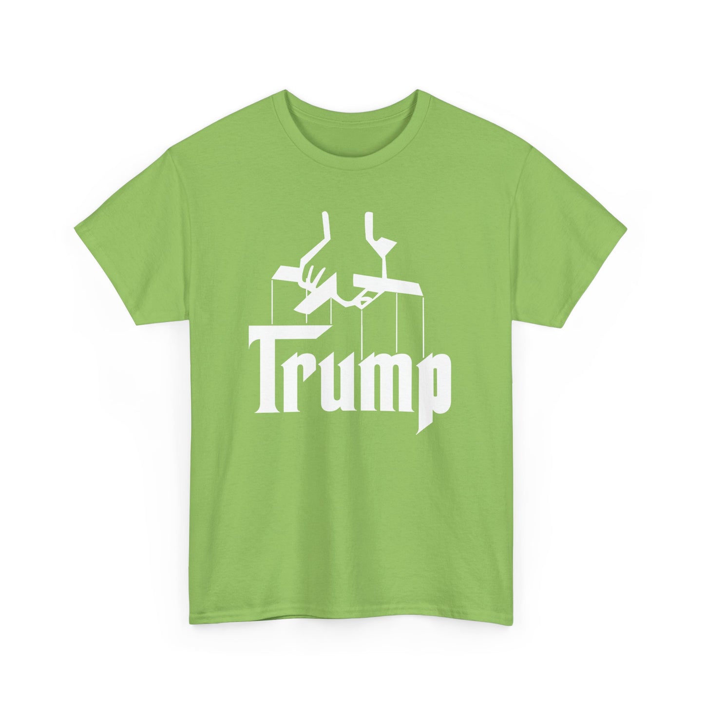 Trump Unisex Heavy Cotton Tee, Casual Wear, Graphic Shirt, Gift for Friends, Everyday Essential, Casual Fashion