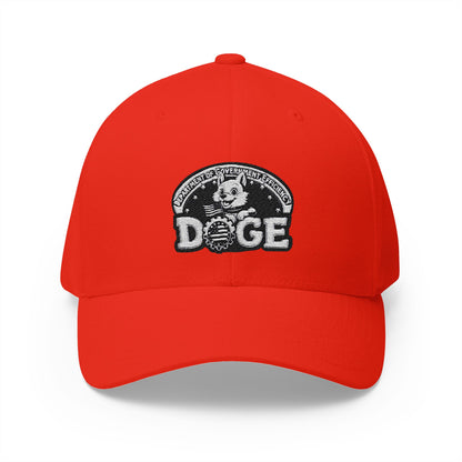 Doge Embroidered Cap - Fun & Stylish Structured Hat for Casual Wear