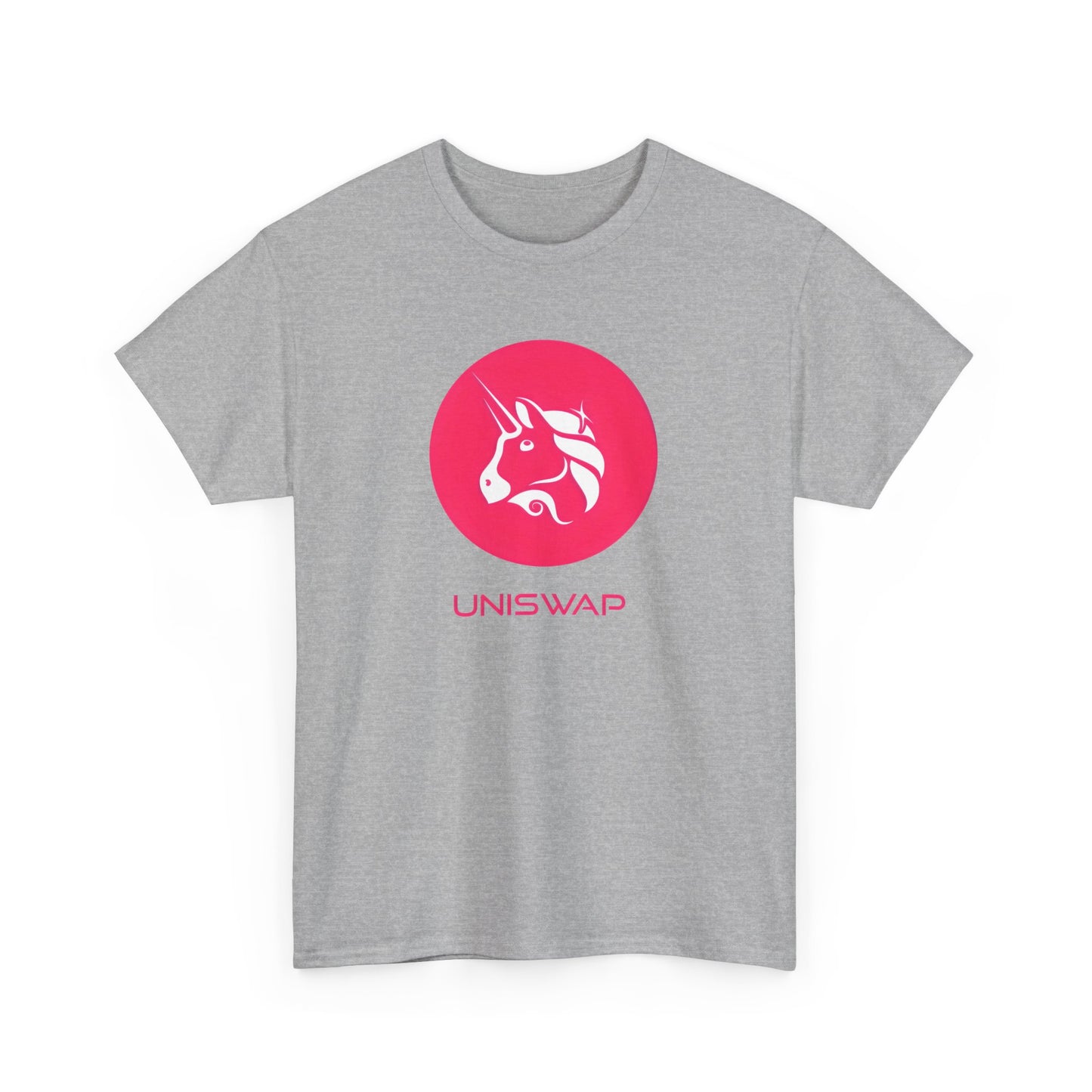 UNISWAP crypto Unisex Heavy Cotton Tee