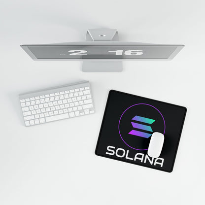 Sleek Solana Crypto Desk Mat