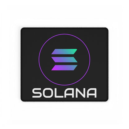 Sleek Solana Crypto Desk Mat