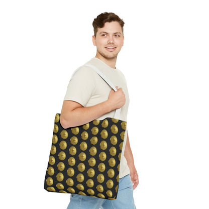 Ethereum Crypto Coin Pattern Tote Bag | Perfect for Gifts, Shopping, Beach Days, or Events