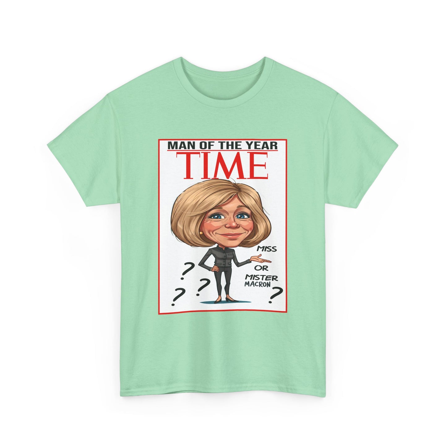 Macron | Man of the Year Parody T-Shirt