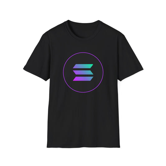 Solana Unisex Softstyle T-Shirt Crypto - Perfect for Tech Lovers and Everyday Wear