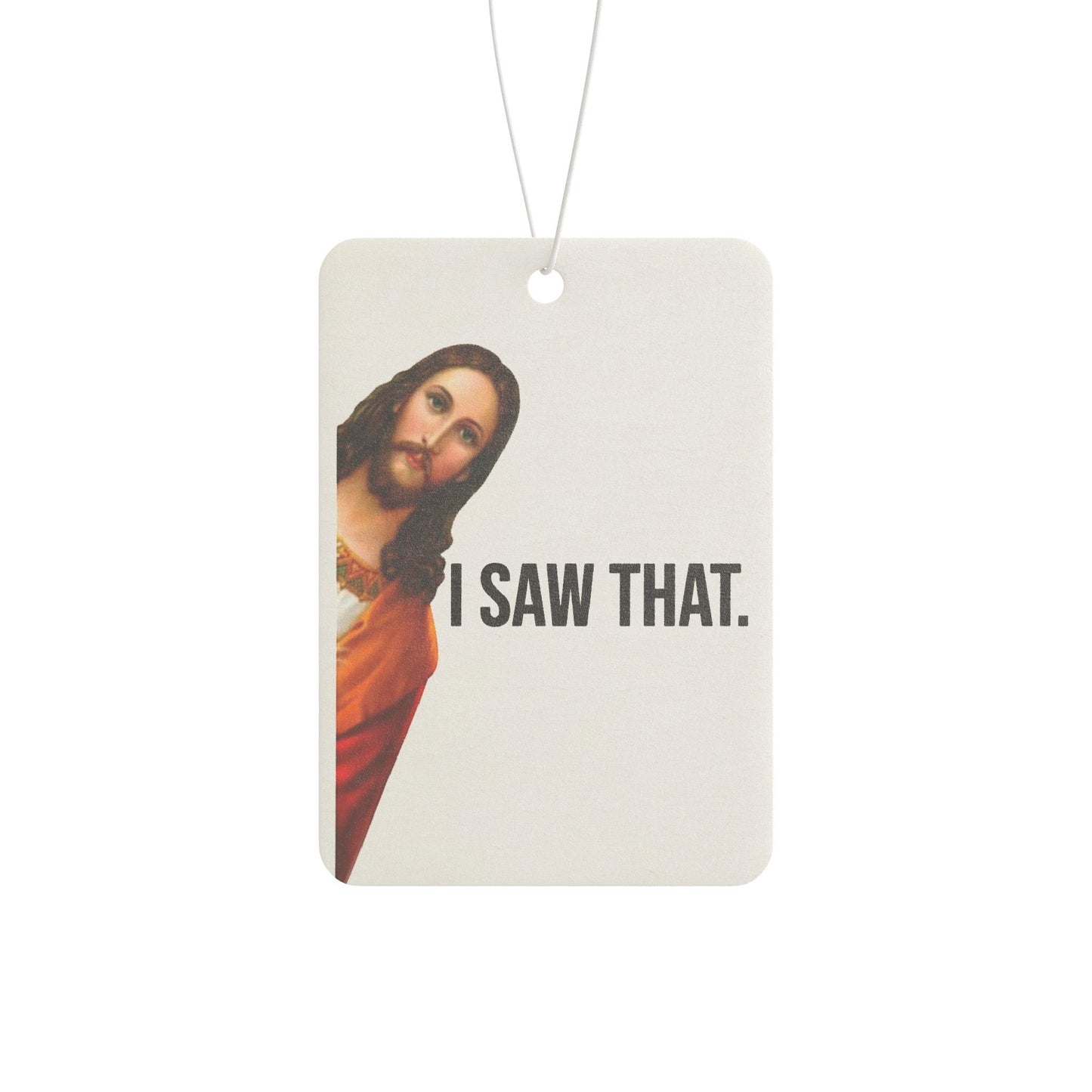 Custom Funny Jesus | Car Air Freshener