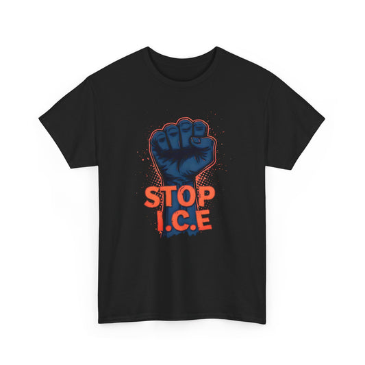 Stop ICE |  Unisex Cotton Tee
