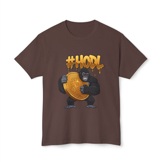 BITCOIN Crypto T-shirt featuring #HODL Ape
