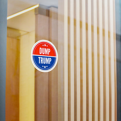 DUMP TRUMP - Kiss Cut Vinyl Decal Sticker