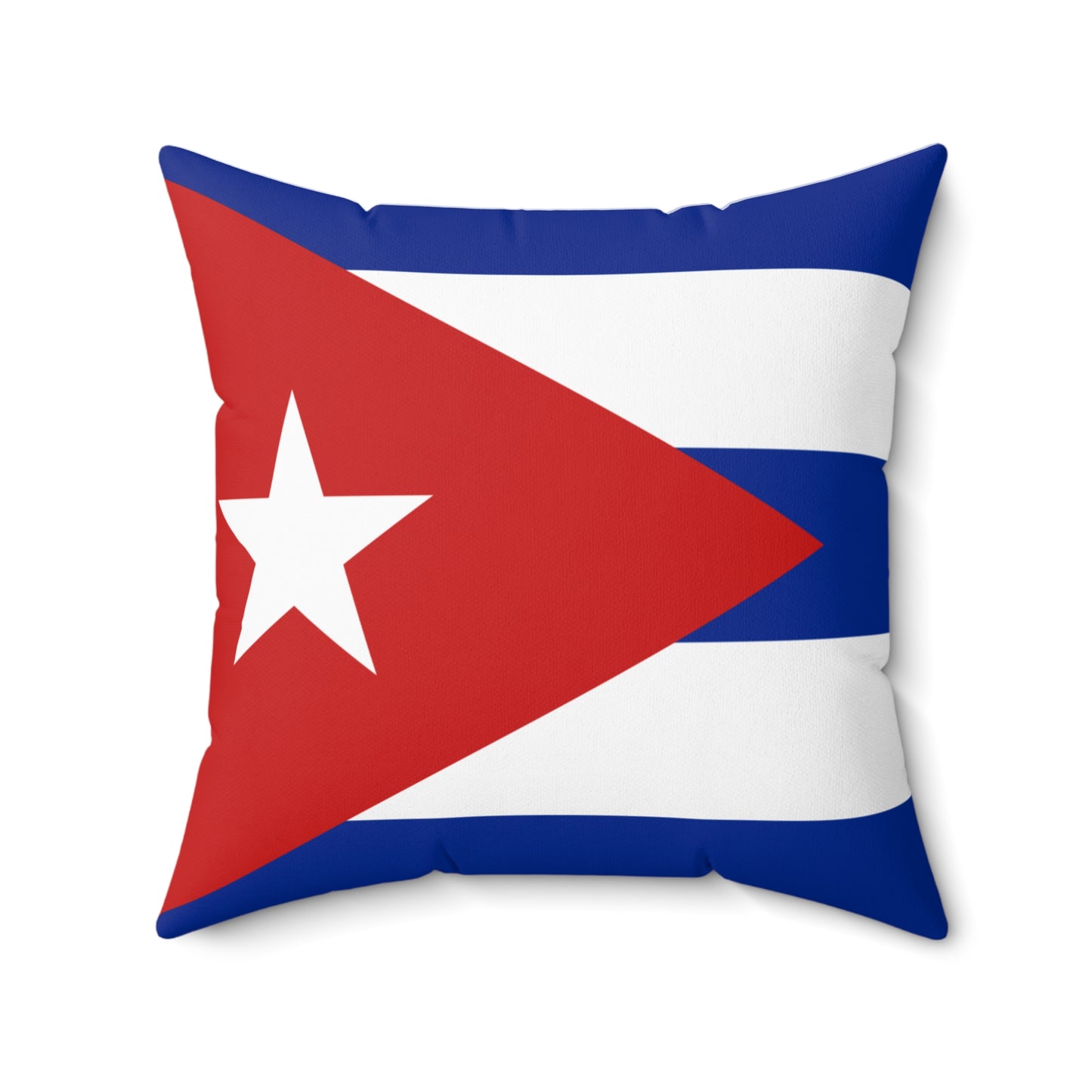 Cuban Spun Polyester Square Pillow - Global