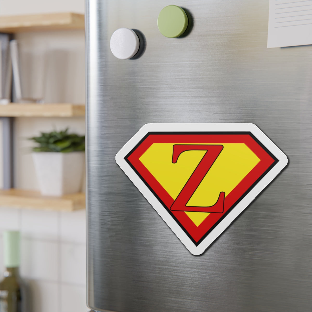 Superhero Custom Letter | Die-Cut Magnet - Personalize it!