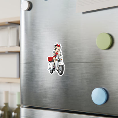 Betty Boop Scooter | Kiss-Cut Vinyl Decals