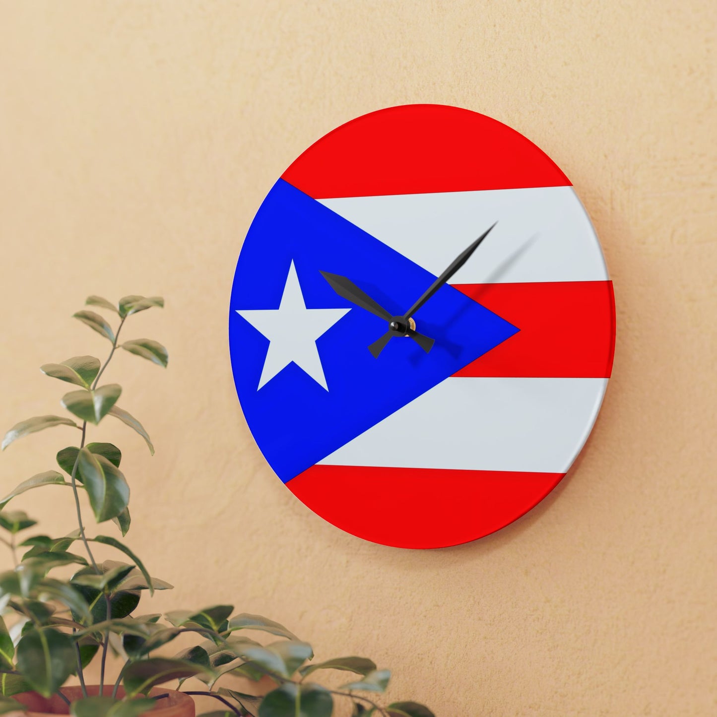 Any Flag | Acrylic Wall Clock