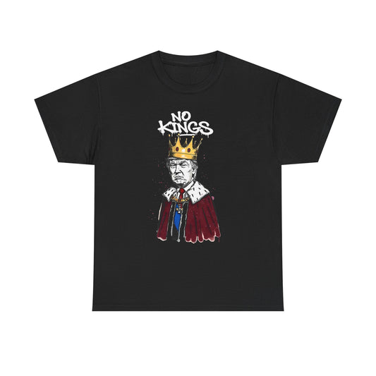 No Kings Graphic Tee | Unisex Heavy Cotton Shirt