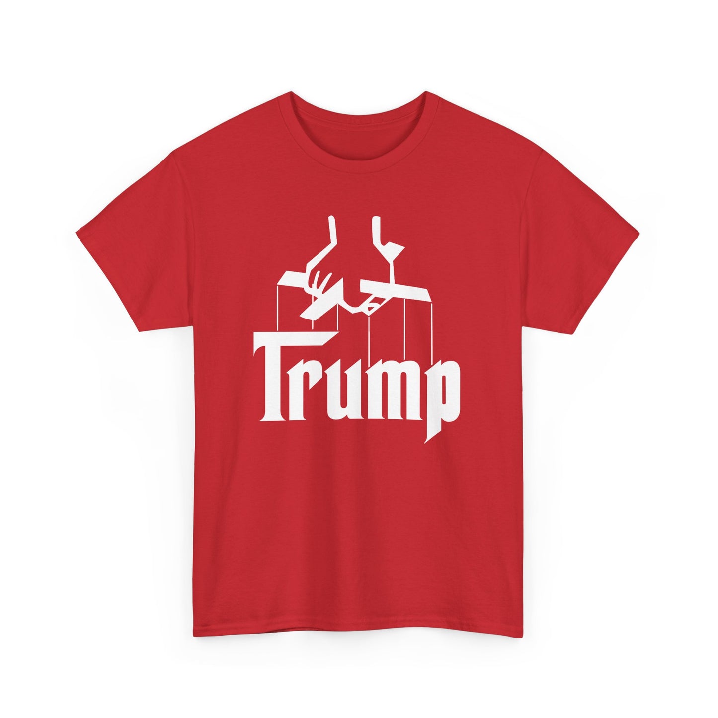 Trump Unisex Heavy Cotton Tee, Casual Wear, Graphic Shirt, Gift for Friends, Everyday Essential, Casual Fashion