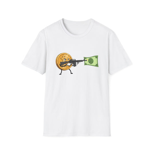 Bitcoin the Dollar Killer | Unisex Softstyle T-Shirt